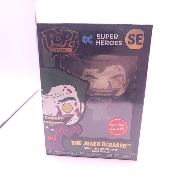 DC DCeased Funko 4 pcs Collection Figure Sticker Mini Vinyl Figure New In Box - Picture 13 of 15
